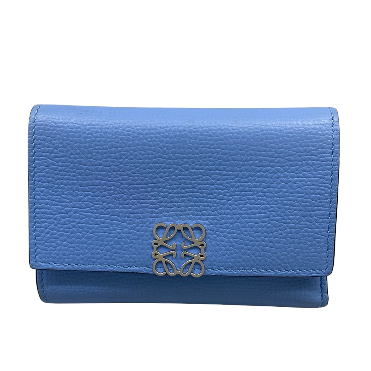 Loewe Anagram Vertical Wallet Small Trifold Wallet